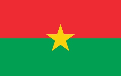 vlag Burkina Faso
